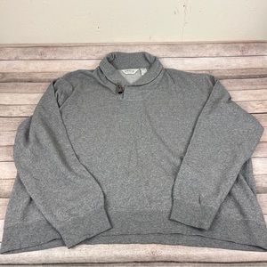 Orvis Gray Cowl Neck Sweater XXL